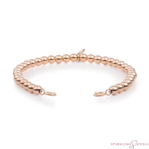 SB-RG-4MM Sparkling Jewels Armband Roségoud
