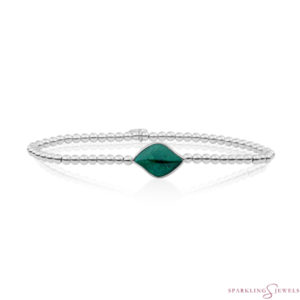 SB-S-3MM-BSG16 Sparkling Jewels Armband