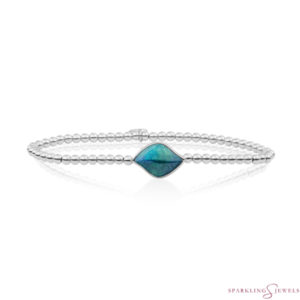 SB-S-3MM-BSG18 Sparkling Jewels Armband