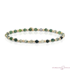 SBG-GEM16-3MM-MIX Sparkling Jewels Armband