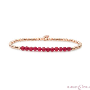 SBRG-GEM39-3MM-LINE Sparkling Jewels Armband