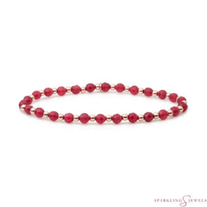 SBRG-GEM39-3MM-MIX Sparkling Jewels Armband
