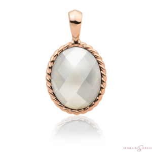 SPRG21-P01 Sparkling Jewels Pendant Parelmoer