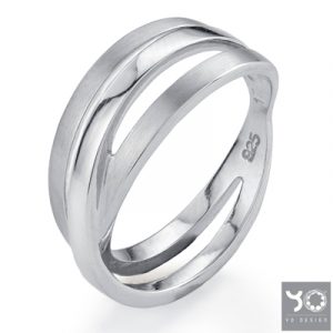 T0646 Subway Yo Design Ring