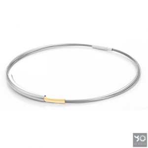 T0715 Image gold Yo Design Collier