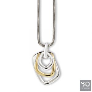 T0759 Golden Eye Yo Design Collier