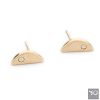 T0880 Aragon gold Yo Design Oorbellen