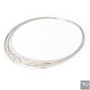 T0937 Infinity Gold Yo Design Collier