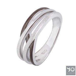 T0941 Memo Black Yo Design Ring