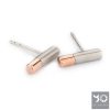 T0979 Image rosé Yo Design Oorbellen
