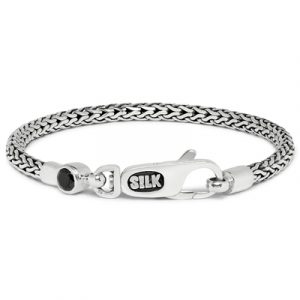330BLK Silk armband