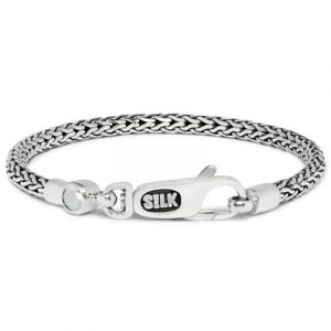 330WHT Silk armband