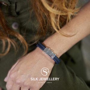 841BBU Silk armband
