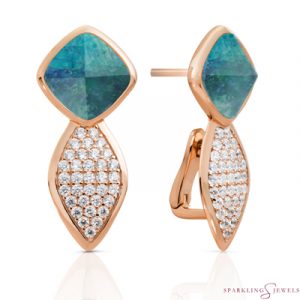 EAR06-G18 Sparkling Jewels oorbellen