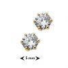040-10156K Oorstekers Zirkonia