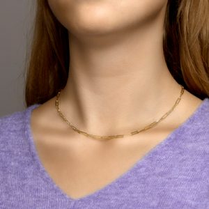 040-22513K Collier Paperclip