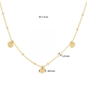 040-22519K Collier Rondjes
