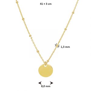 040-22520K Collier Rondjes