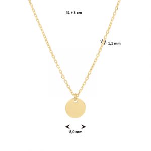 040-22521K Collier Rondje