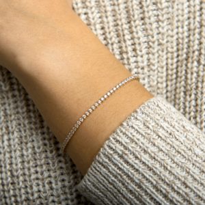 040-22613K Tennisarmband Zirkonia