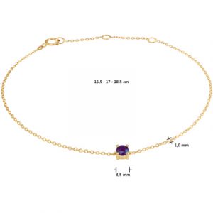 040-22808K Armband Saffier