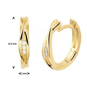040-22845K Creolen Diamant