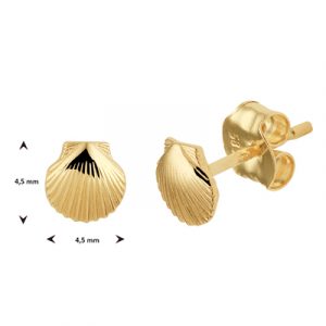 040-22860K Oorstekers Schelp