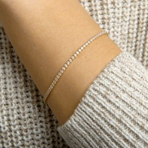 040-22875K Tennisarmband zirkonia GG