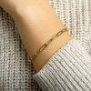 040-22877K Armband c.f.e. massief GG