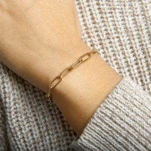 040-22878K Armband c.f.e. massief GG