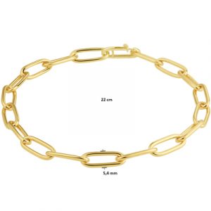 040-22878K Armband c.f.e. massief GG