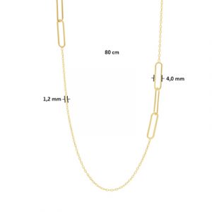 040-22895K Collier paperclip GG