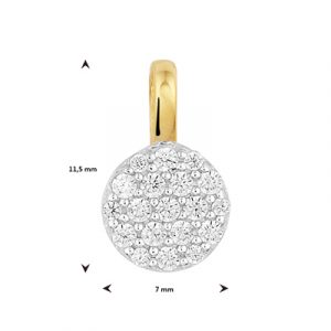 040-22988K Hanger rond zirkonia