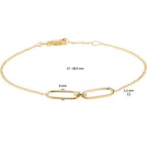 040-23025K Armband paperclip GG