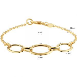 040-23115K Armband Ovaal GG