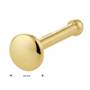 040-23134K Kogel Neusknopje Rond
