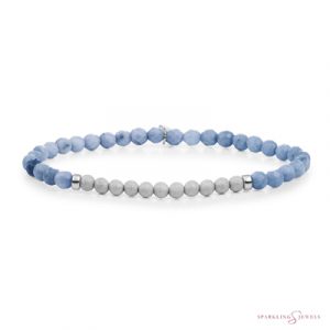 SB-GEM37-3MM-CHAM Sparkling Jewels Armband