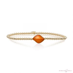 SB-G-3MM-BSG38 Sparkling Jewels Armband