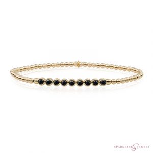 SB-G-3MM-TB04 Sparkling Jewels Armband