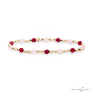 SB-G-MIX-SQ02 Sparkling Jewels Armband