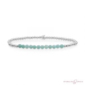 SB-GEM12-3MM-LINE Sparkling Jewels Armband