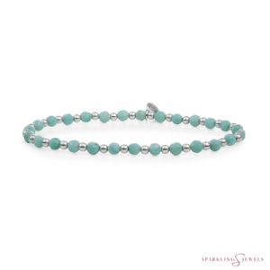 SB-GEM12-3MM-MIX Sparkling Jewels Armband