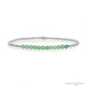 SB-GEM29-3MM-LINE Sparkling Jewels Armband
