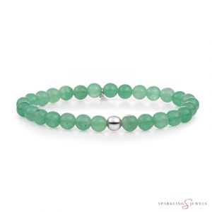 SB-GEM29-ADD-6MM Sparkling Jewels Armband