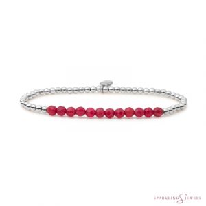 SB-GEM39-3MM-LINE Sparkling Jewels Armband