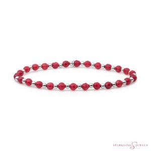 SB-GEM39-3MM-MIX Sparkling Jewels Armband