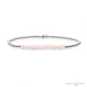SB-GEM42-3MM-LINE Sparkling Jewels Armband