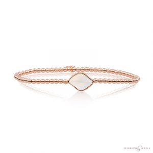 SB-RG-3MM-BSG14 Sparkling Jewels Armband