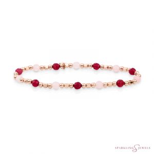 SB-RG-MIX-SQ02 Sparkling Jewels Armband