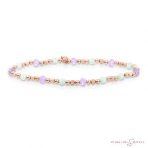 SB-RG-MIX-SQ03 Sparkling Jewels Armband